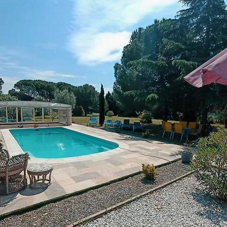Mas Des 2 Paons Bed & Breakfast Villedaigne Luaran gambar